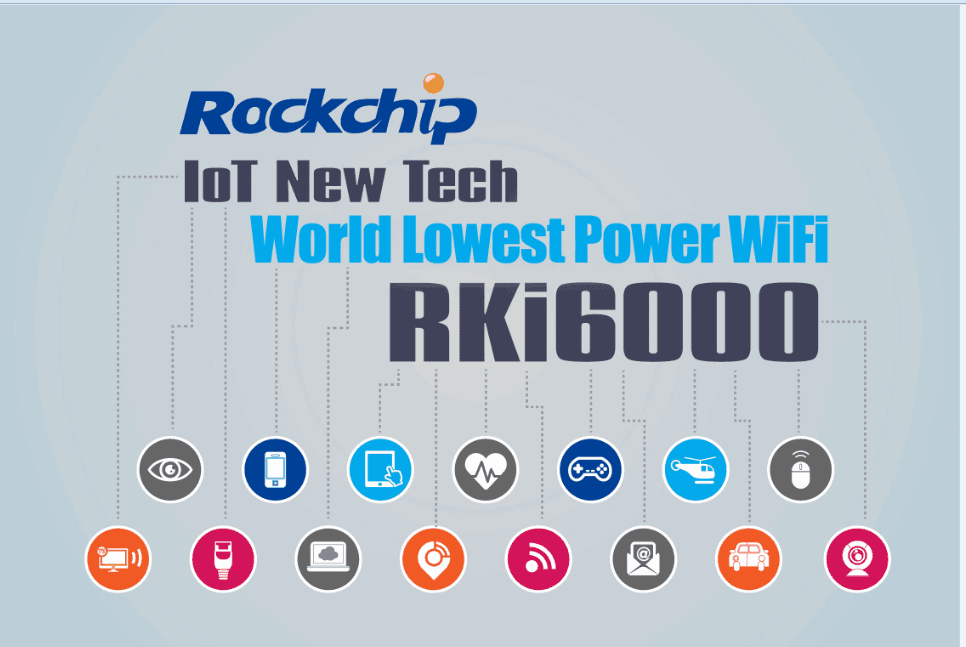 RKi6000 将物联网 IOT WIFI 功耗降到20mA水平