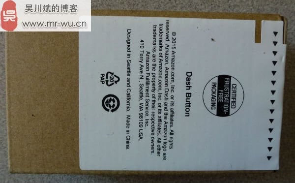 视频 亚马逊amazon Dash拆解 吴川斌的博客